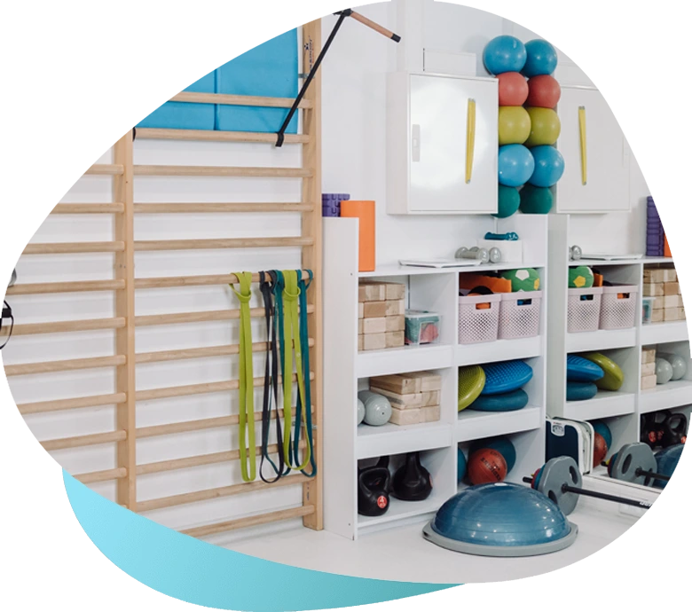 Wnętrze Centrum Rehabilitacji